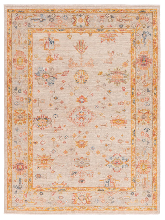 Anadol Angora Oushak  Ivory Ivory Traditional