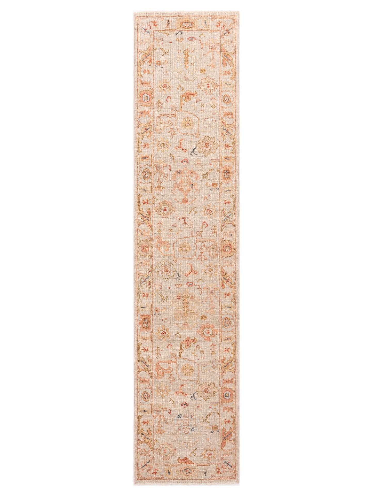 Anadol Angora Oushak  Ivory Ivory Traditional