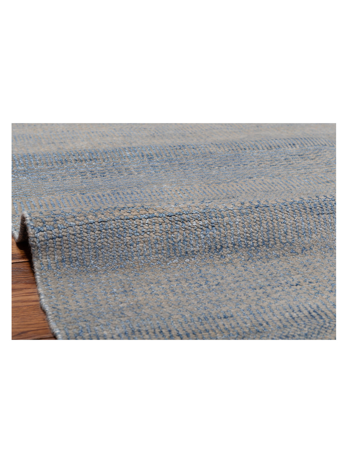 Agra 127535 Blue 9.9x13.10 Hand Knotted Rug
