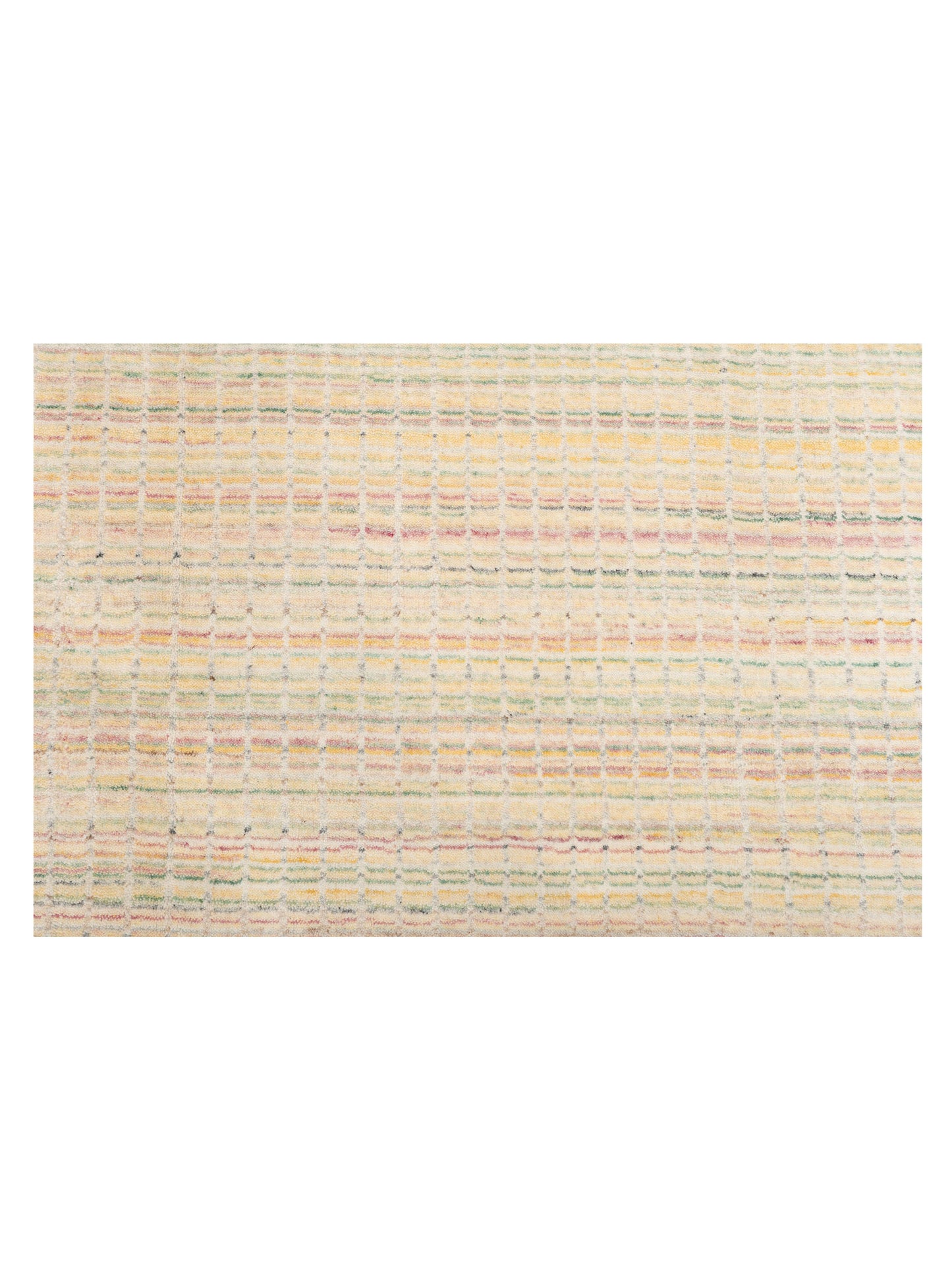 Himalayan 134400 Ivory Green 8x10 Hand Knotted Rug