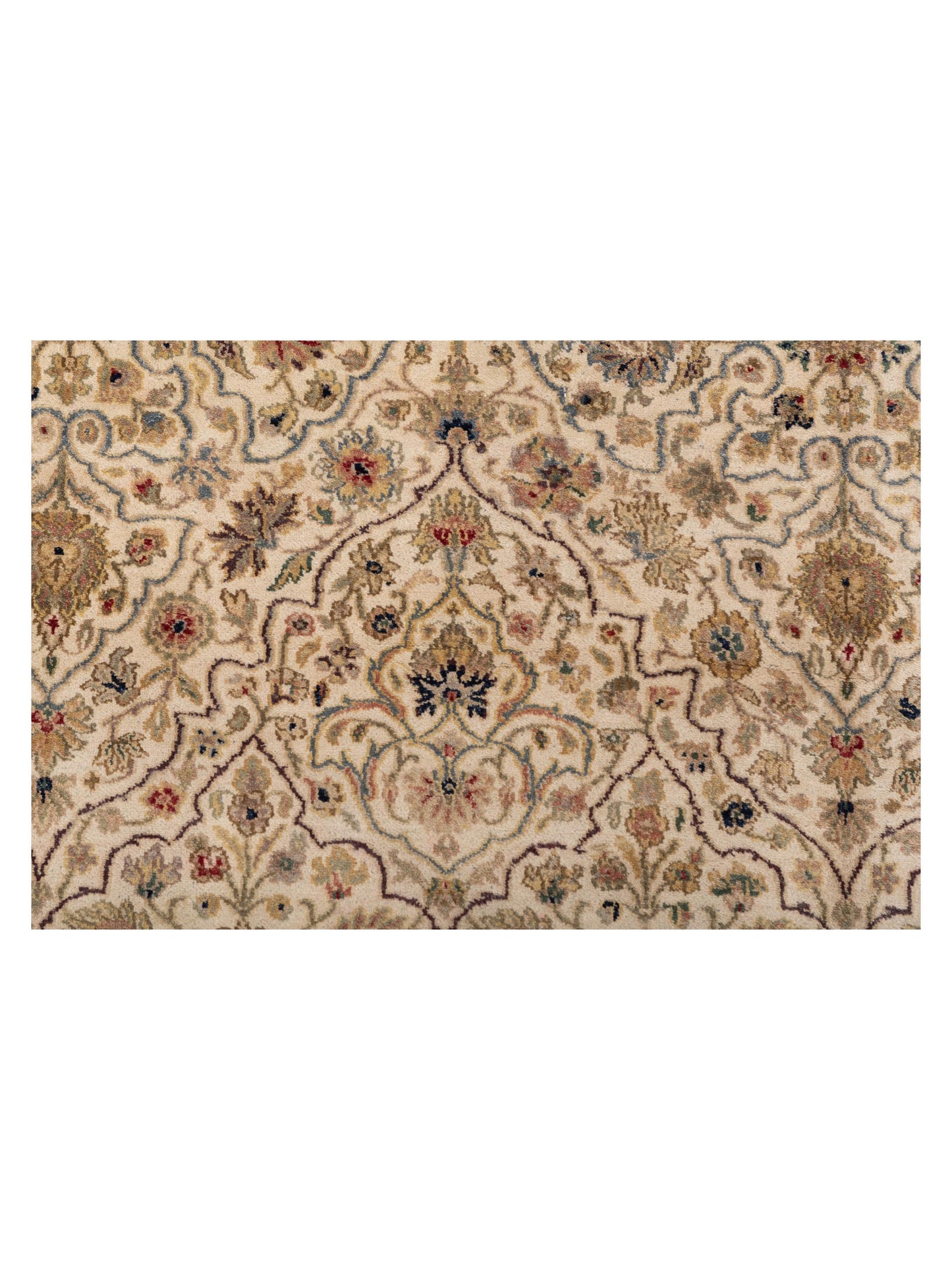 Platinum 82046 Ivory Ivory 12x14.10 Hand Knotted Rug