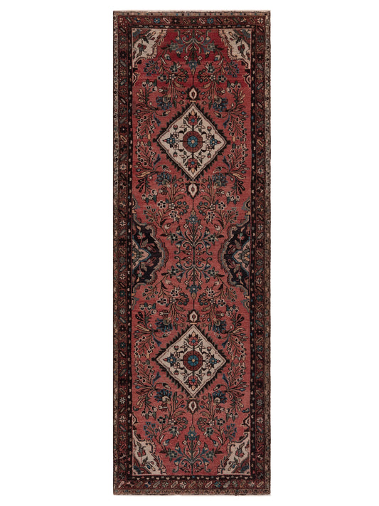 Pasha Antique Heirloom  Rust Brown Traditional