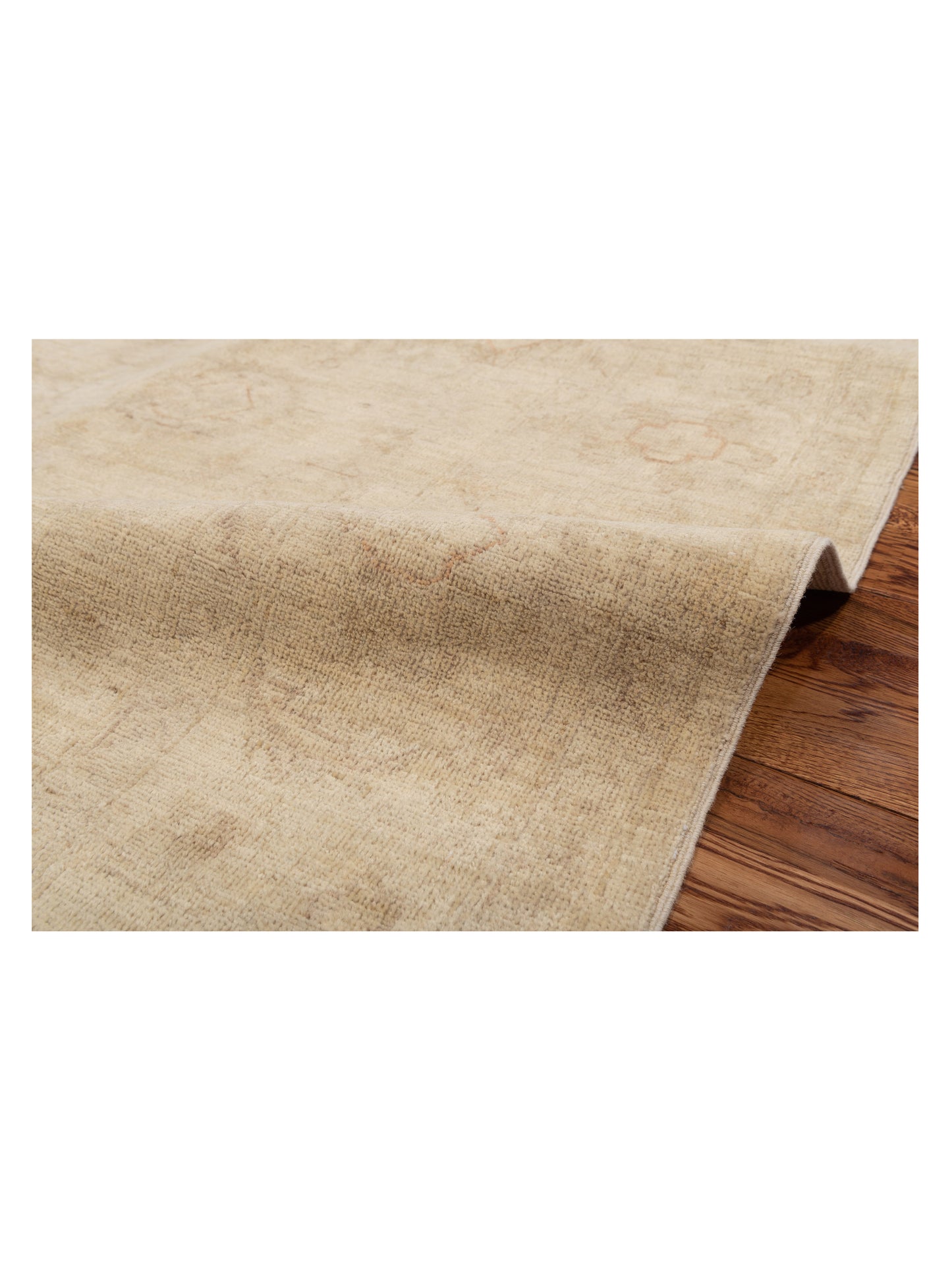 Sultan 119990 Cream Cream 5.9x9 Hand Knotted Rug