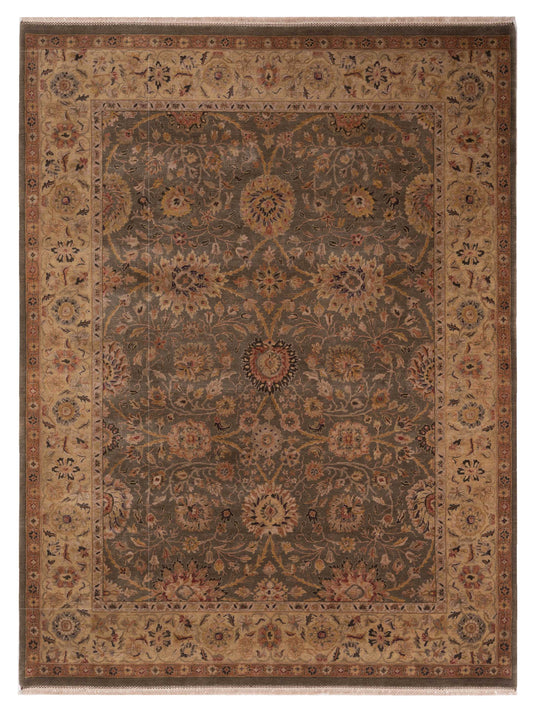 Rajpur Crown  Green Beige Transitional