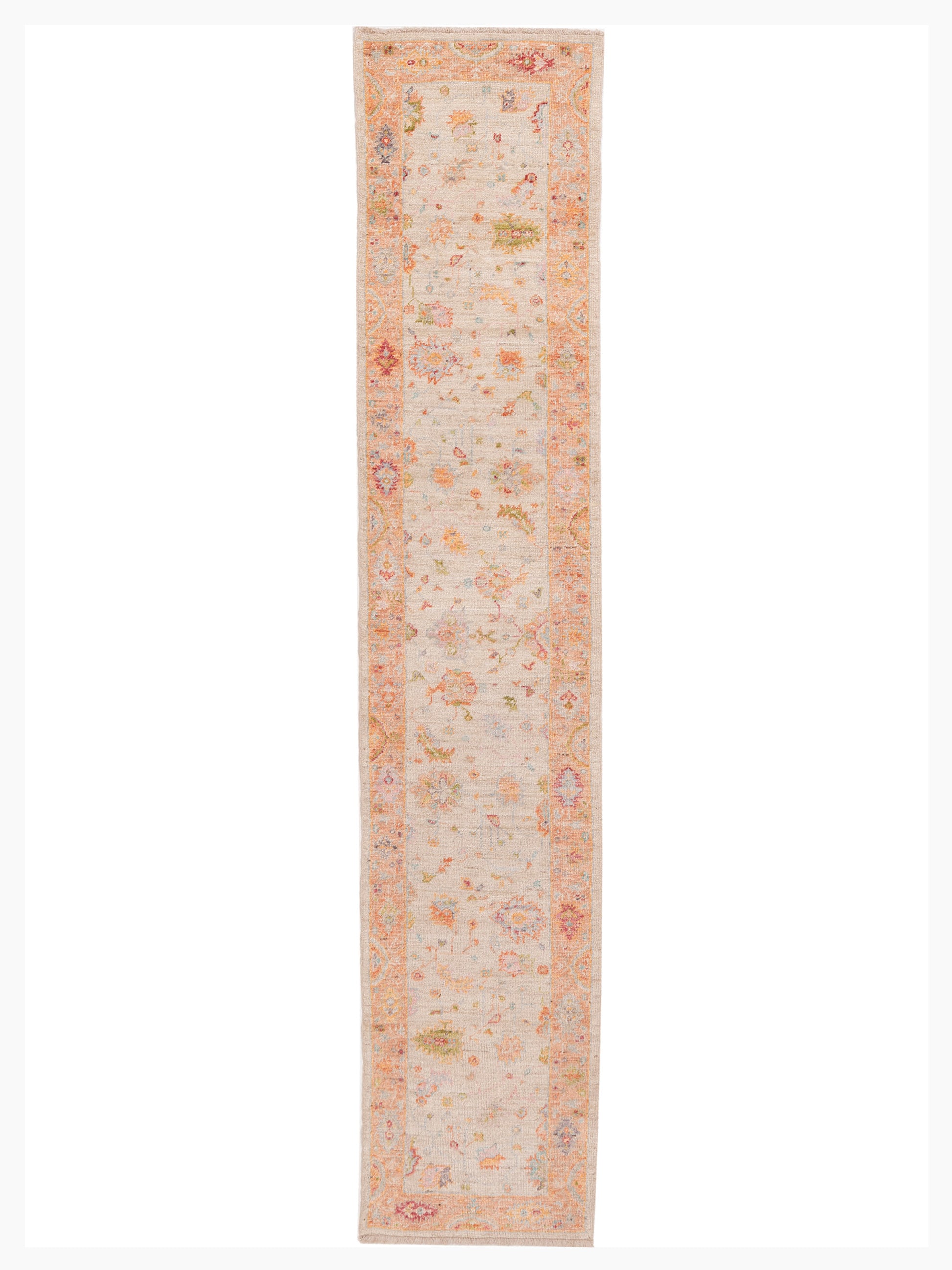 Anadol Angora Oushak  Ivory Pink Traditional