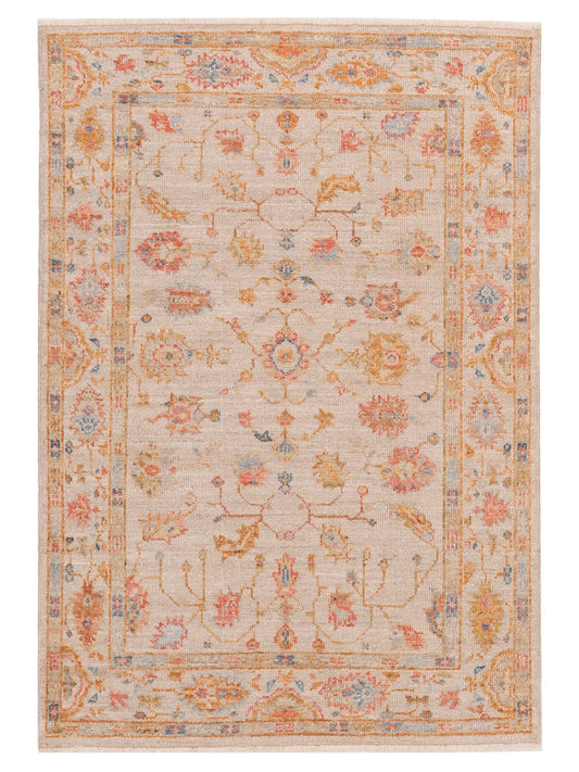 Anadol Angora Oushak  Ivory Ivory Traditional