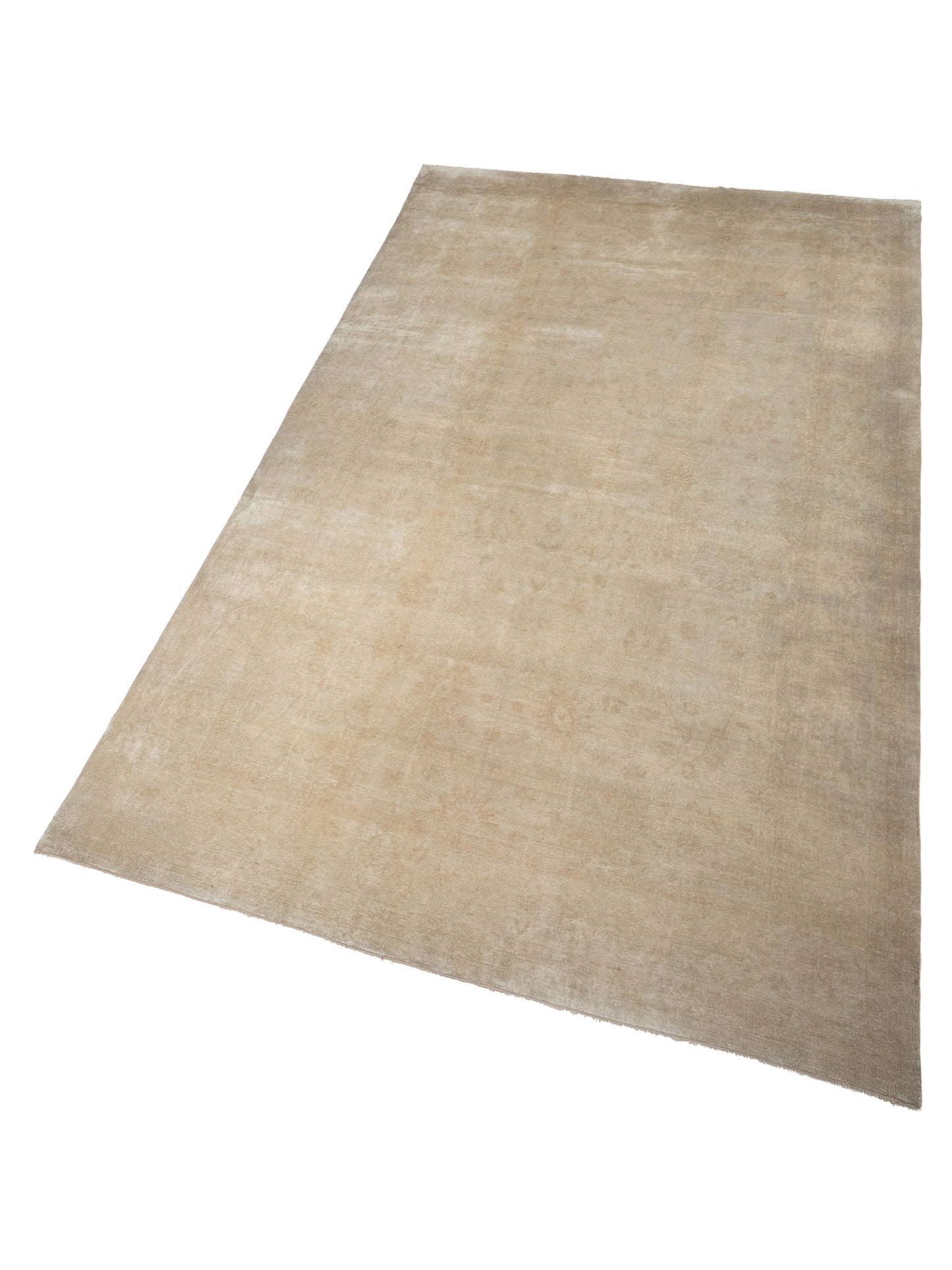 Oushak Shah 86626 Silver 13.10x20.11 Hand Knotted Rug