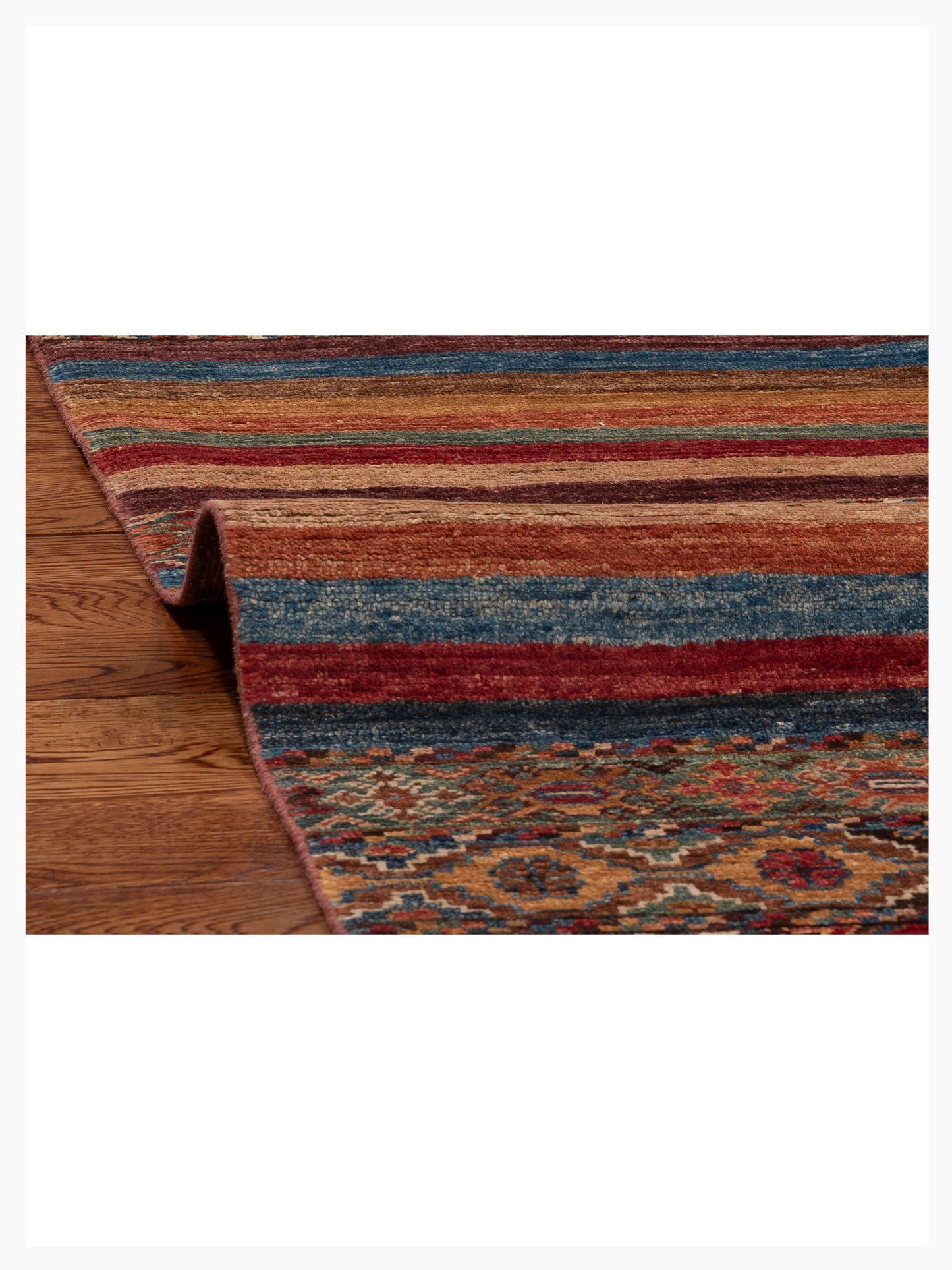 Khorjin 155037 Multi Multi 8.10x12.4 Hand Knotted Rug