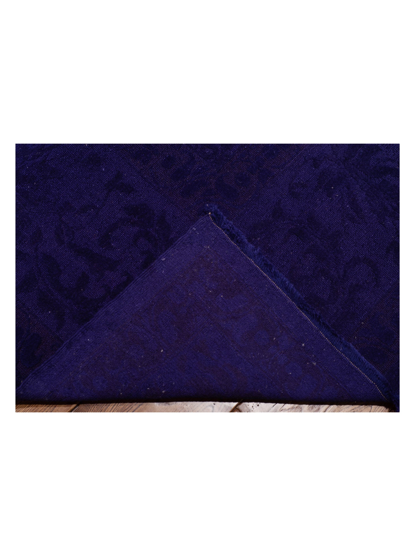 Color Bouquet 109181 Purple Purple 11.10x14.9 Hand Knotted Rug