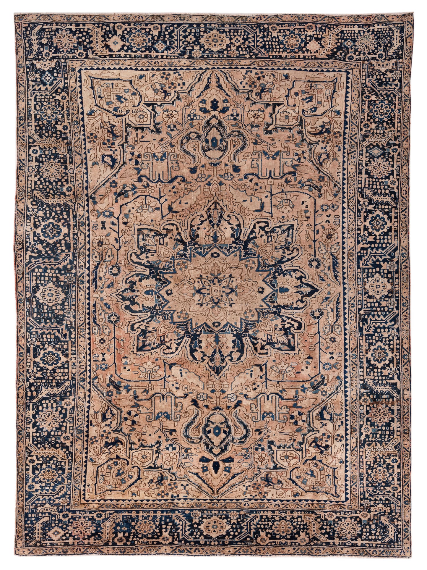 Pasha Persian  Brown Navy Traditional