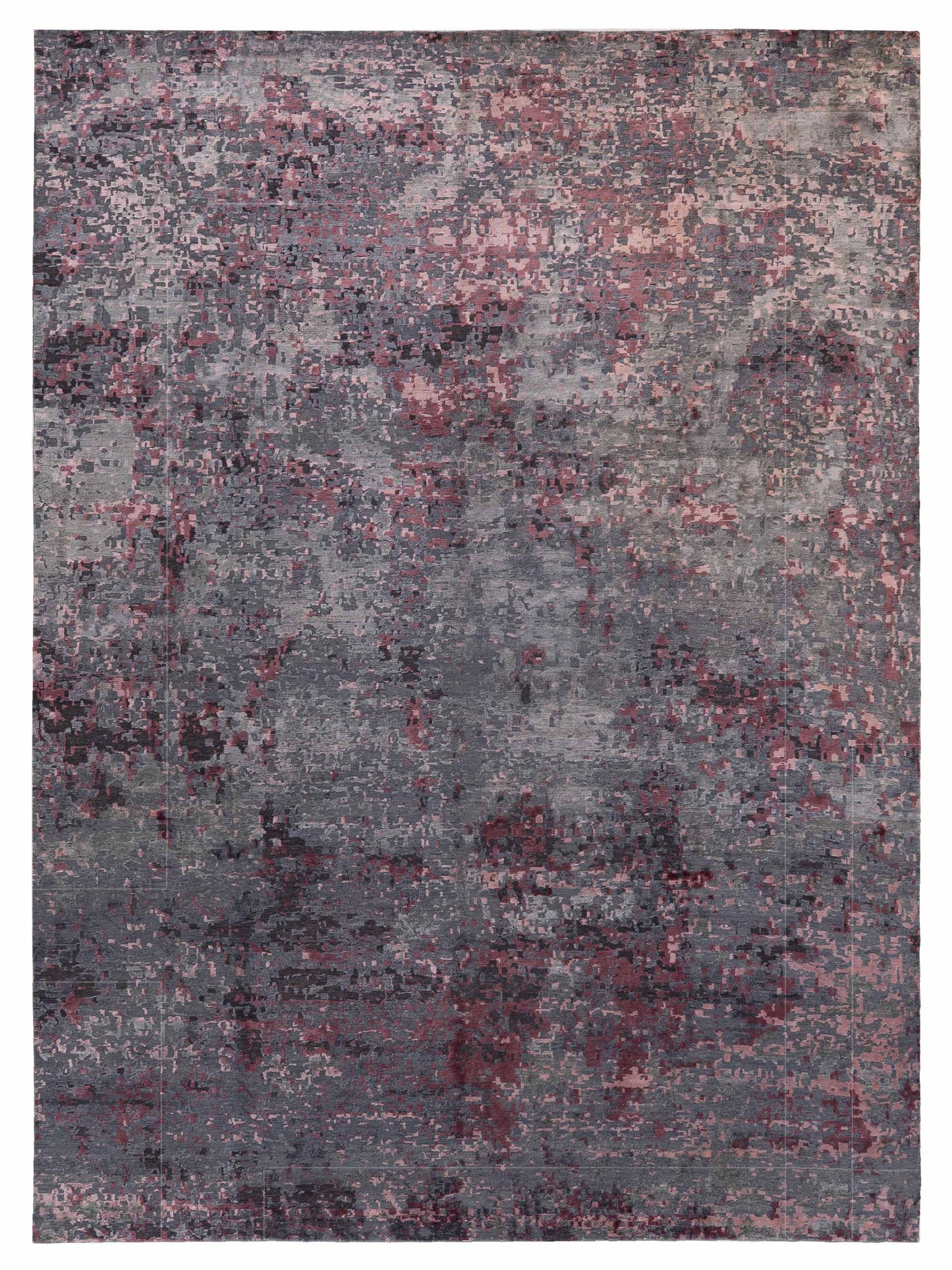 Siena Tibetino  Gray Pink Contemporary