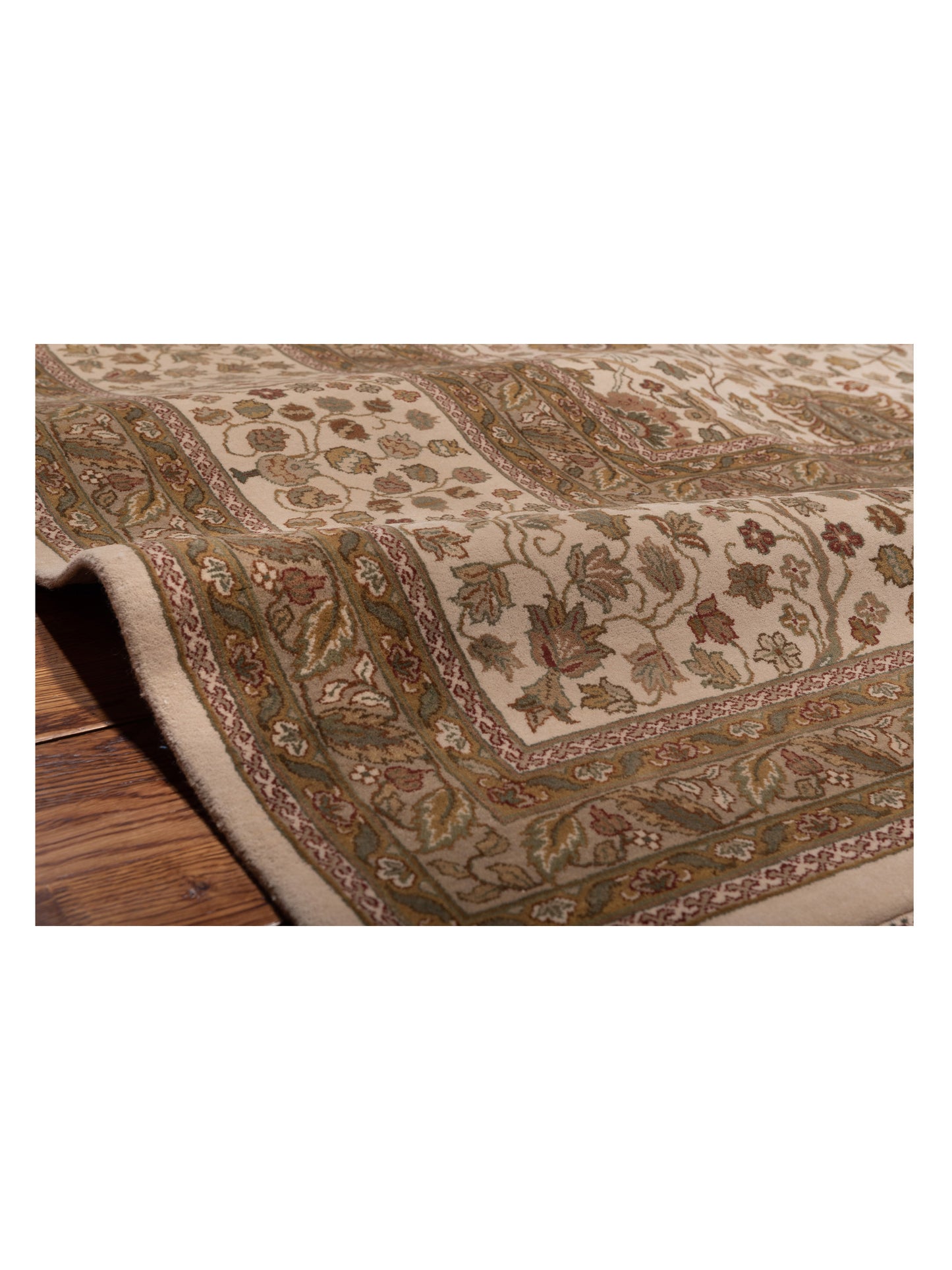 Empire 81643 Ivory Ivory 12.3x15 Hand Knotted Rug
