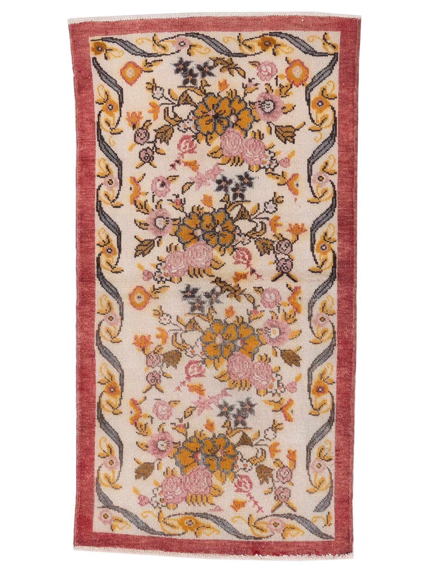 Pasha Old Anatolian  Ivory Rust Transitional