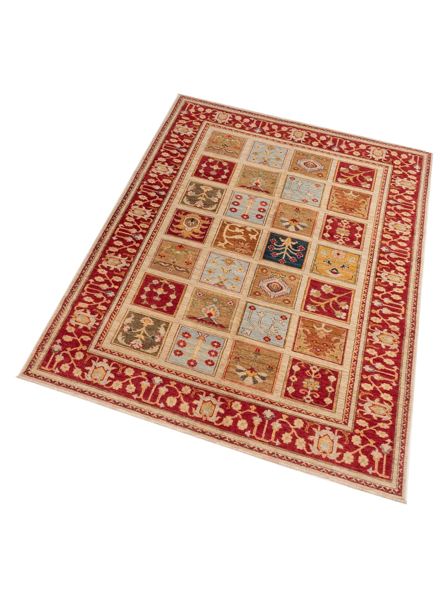 Sultan 119986 Multi 6.6x9.6 Hand Knotted Rug