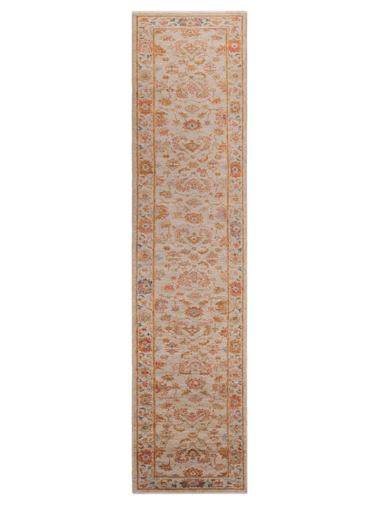 Anadol Angora Oushak  Ivory Ivory Traditional