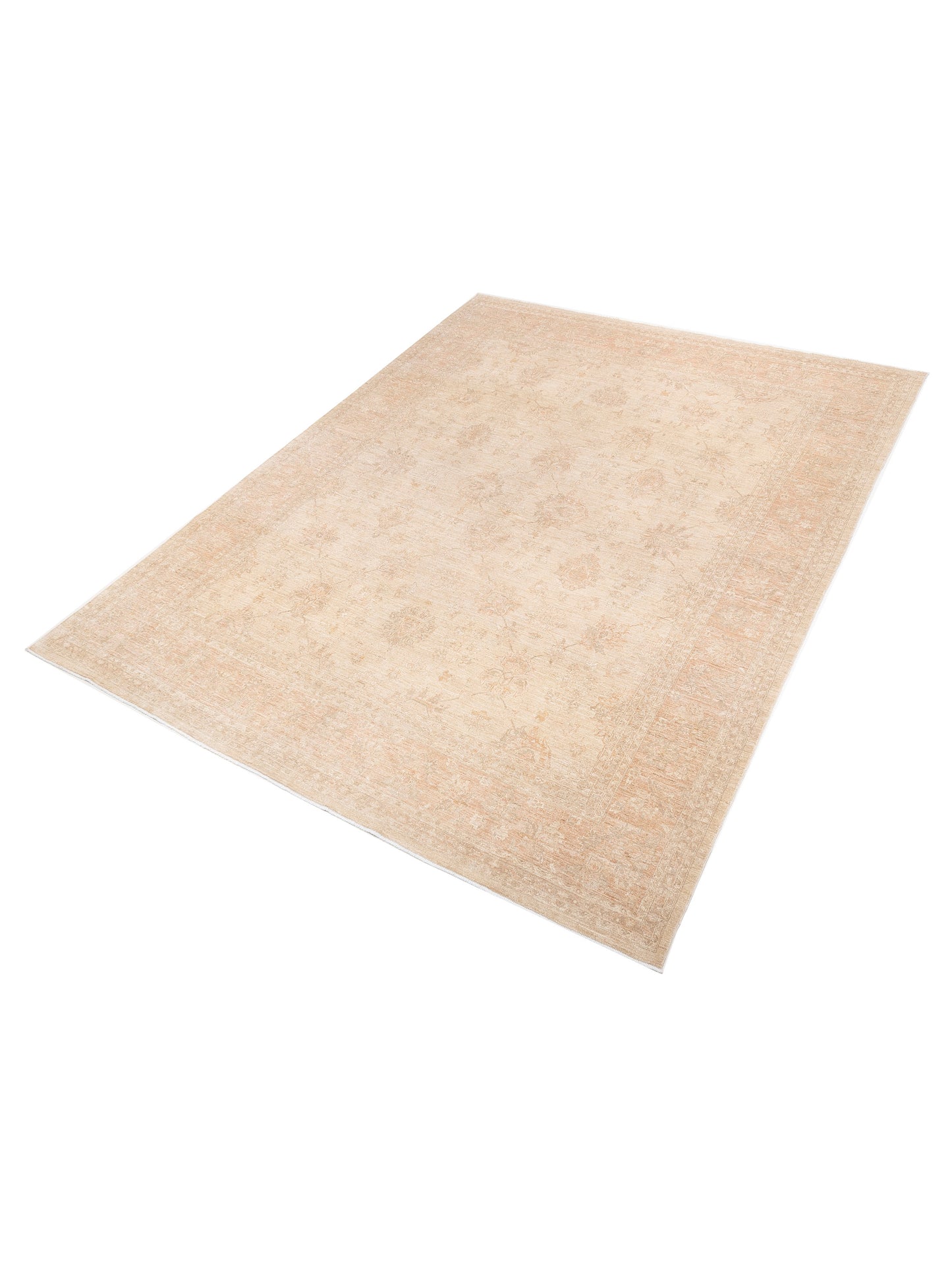 Sultan 113627 Cream Copper 11.10x15 Hand Knotted Rug