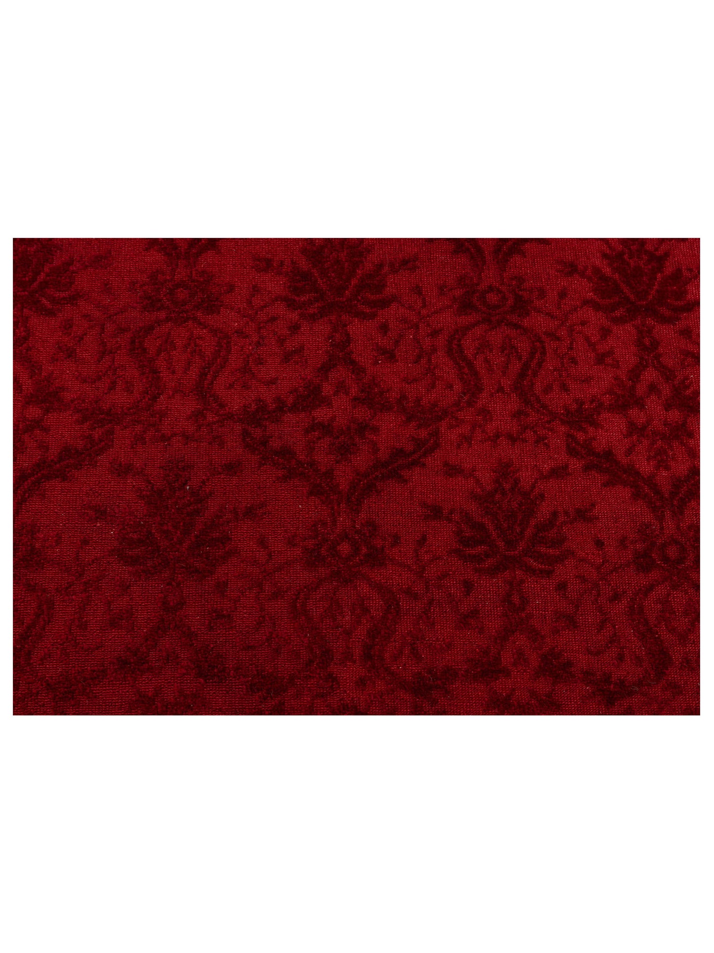 Vintage 109856 Red 6.2x8.11 Hand Knotted Rug