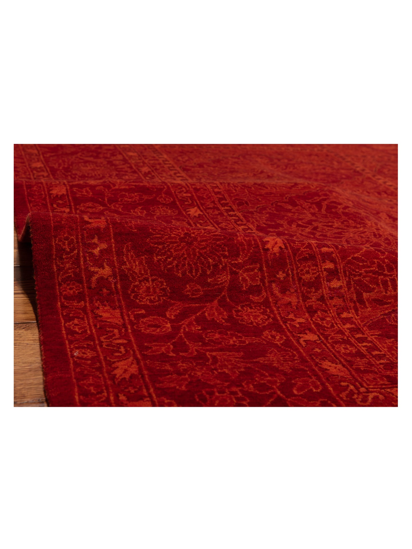 Loribaft 108461 Red 7.11x9.11 Hand Knotted Rug