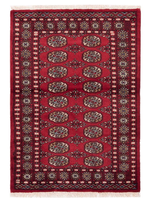 Nomad Bokhara  Red Red Traditional