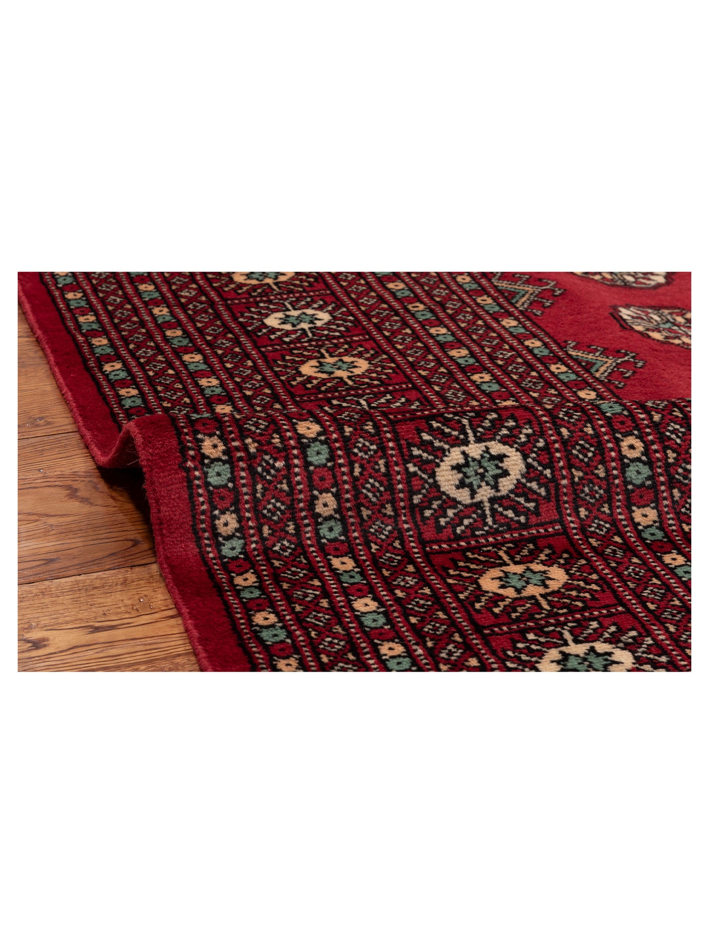 Bokhara 153397 Red Red 8.2x10.3 Hand Knotted Rug
