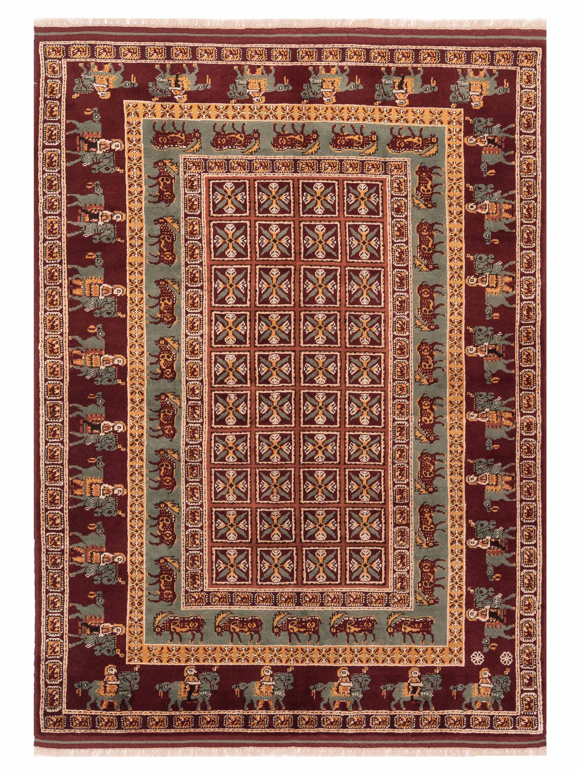 Pasha Turkish Shirwan  Multi  Traditional