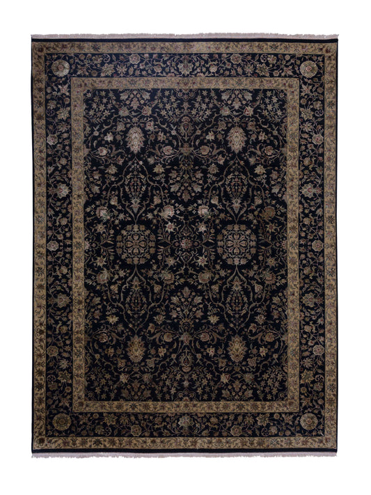 Rajpur Imperial Silk  Black Black Traditional