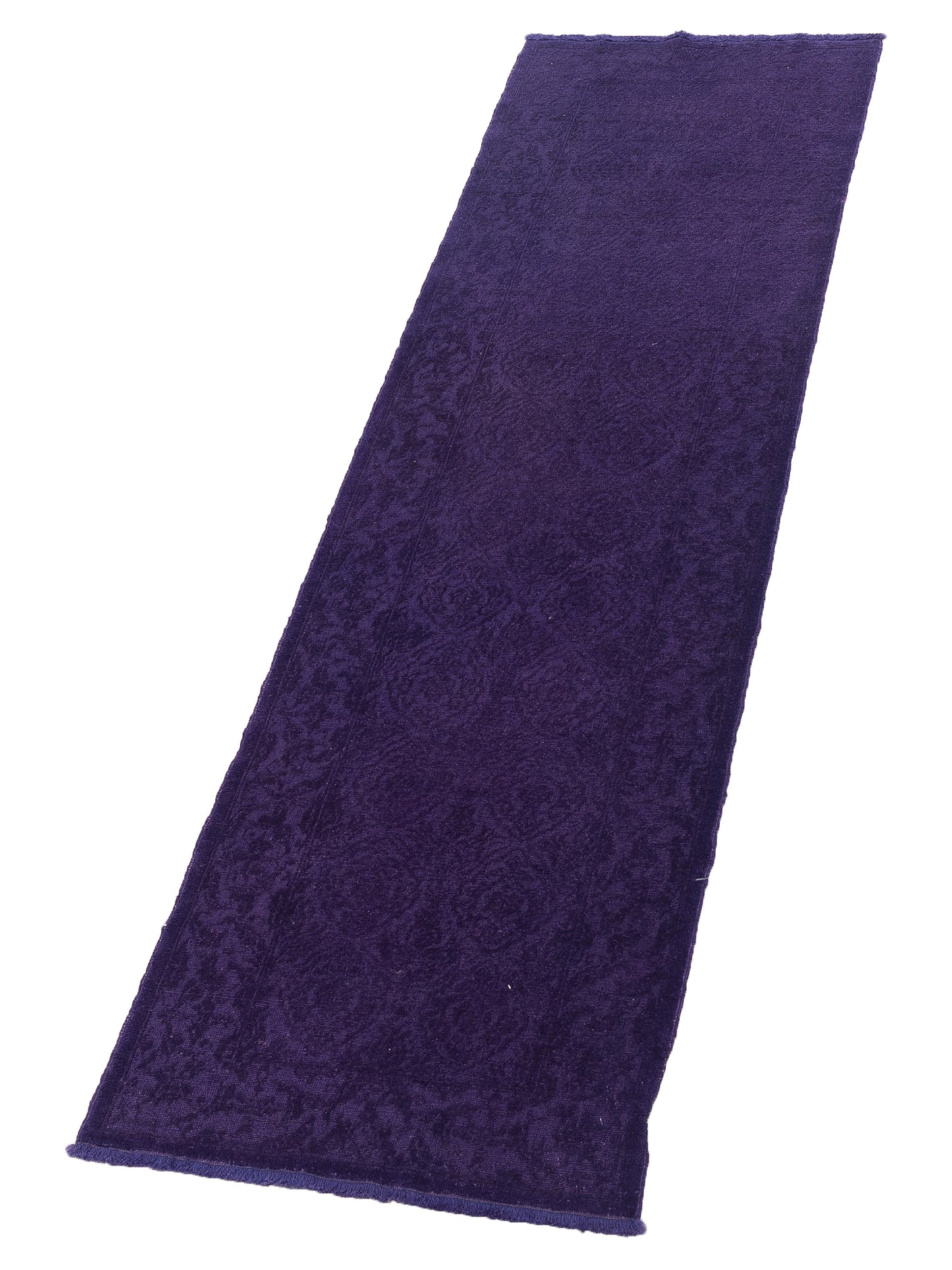 Color Bouquet 109691 Purple Purple 2.8x9.3 Hand Knotted Rug