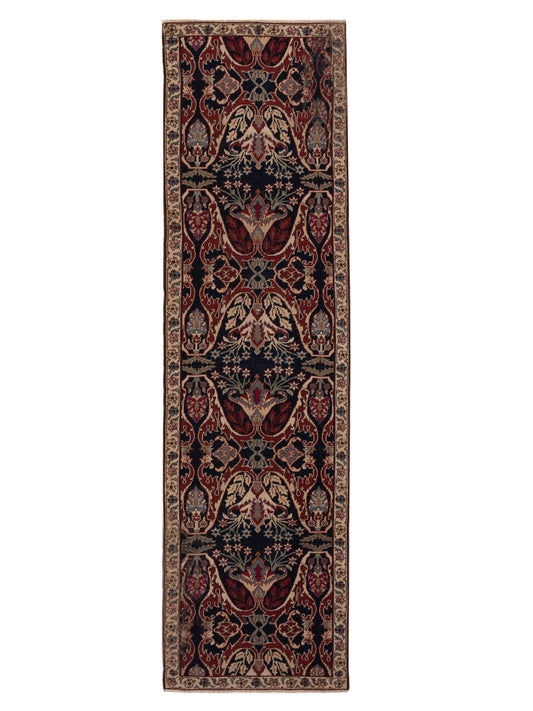 Pasha Antique Heirloom  Navy Ivory Traditional