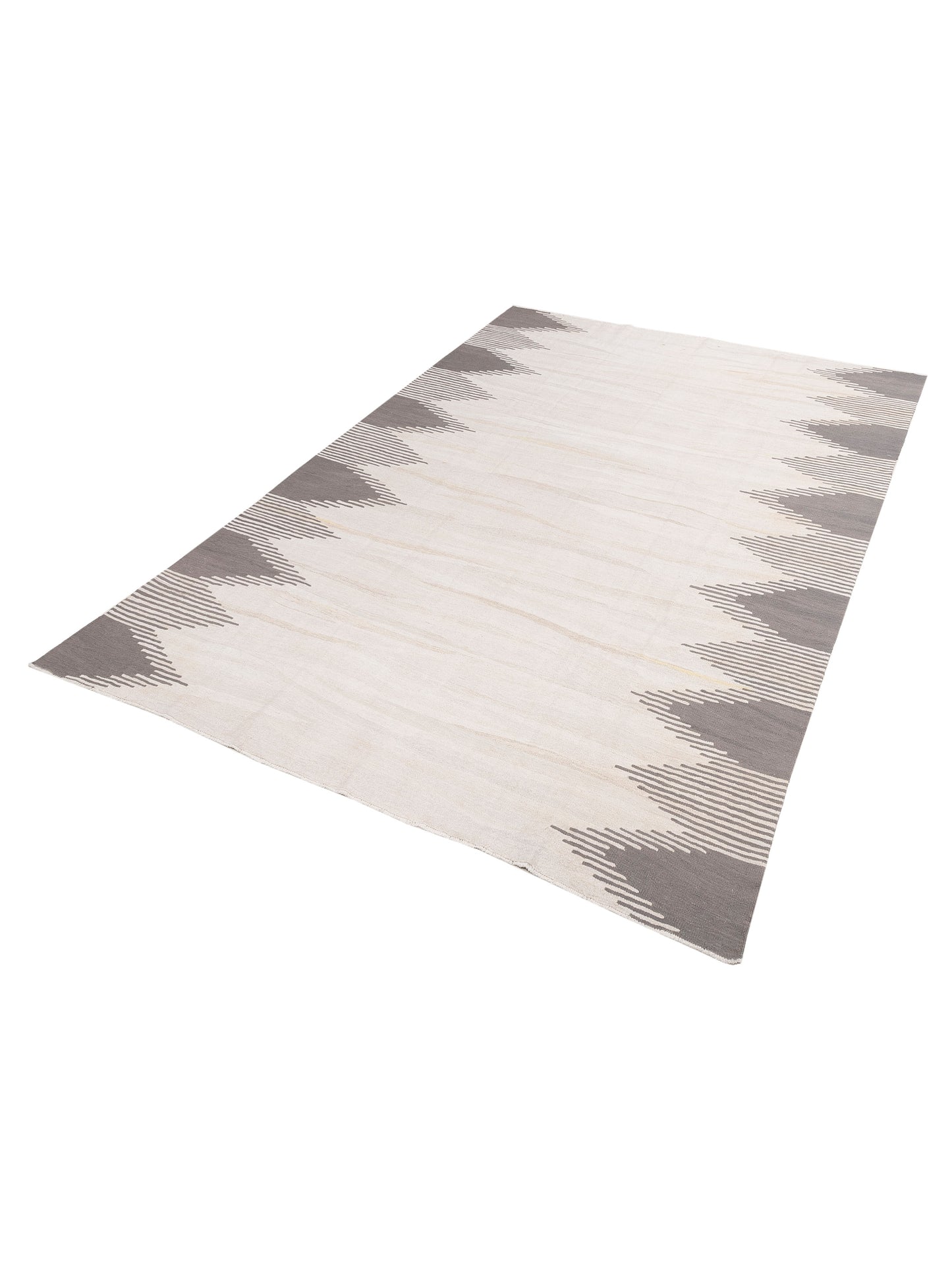 Aladdin 152605 Ivory Gray 9.6x13 Hand Woven Rug