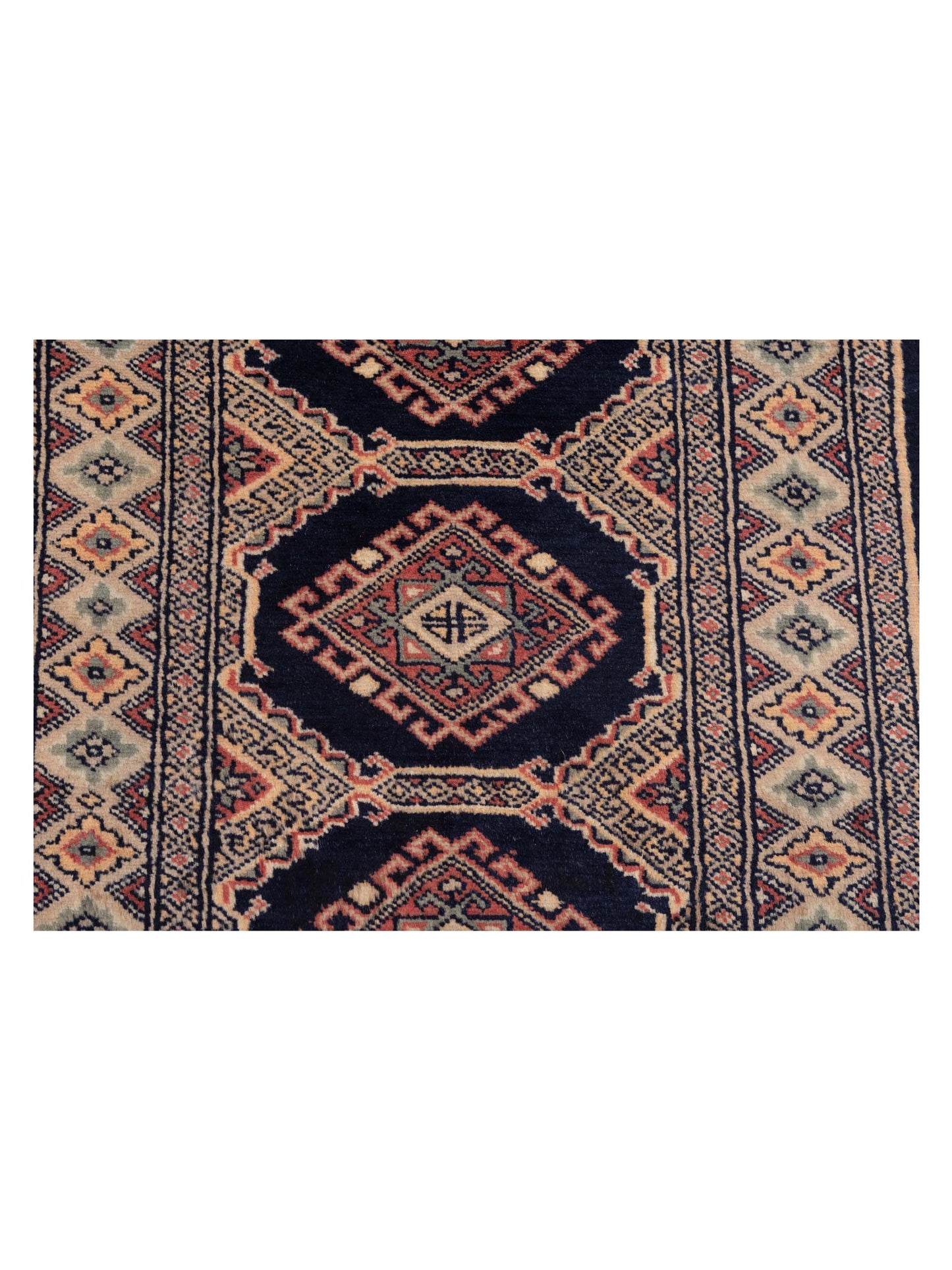 Bokhara 146629 Charcoal Beige 2.1x3.11 Hand Knotted Rug