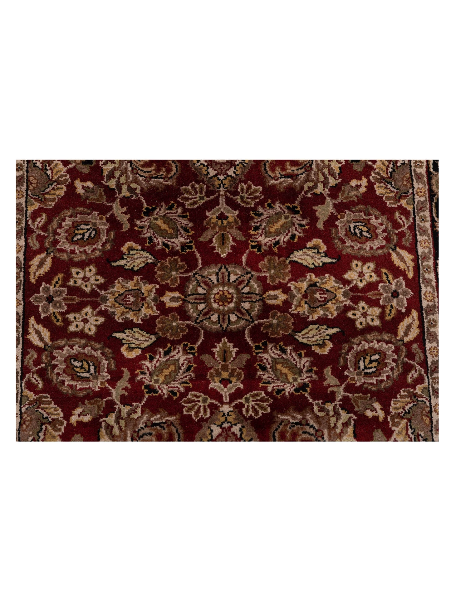 Royal 99017 Red Black 4.1x14.11 Hand Knotted Rug