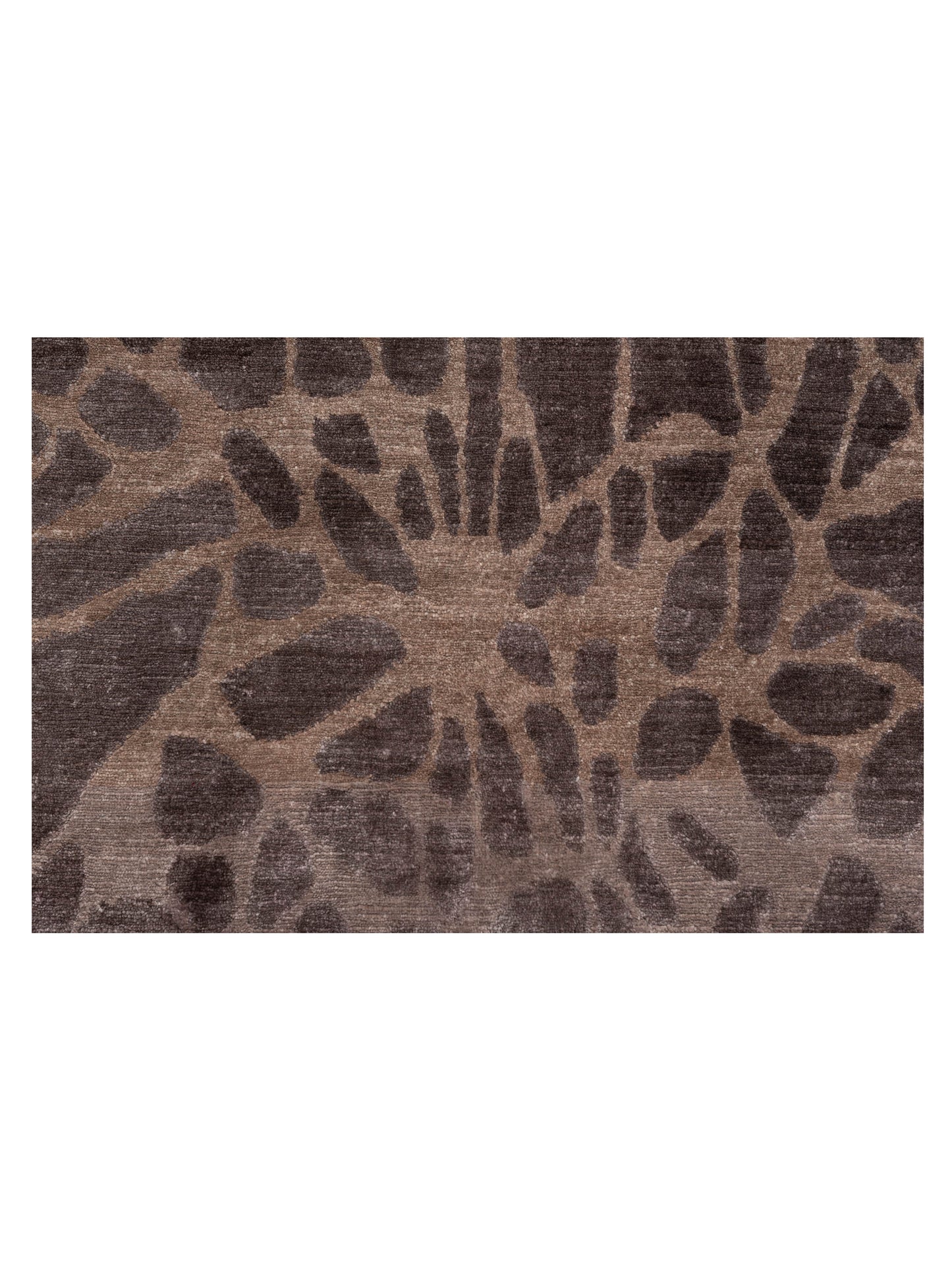 Tibetino 120501 Brown 10.1x14 Hand Knotted Rug