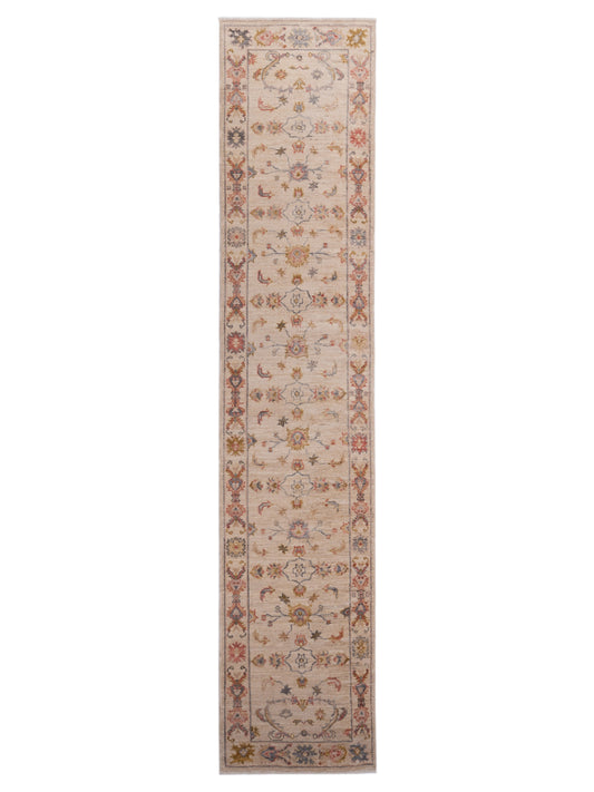 Anadol Angora Oushak  Ivory Ivory Traditional