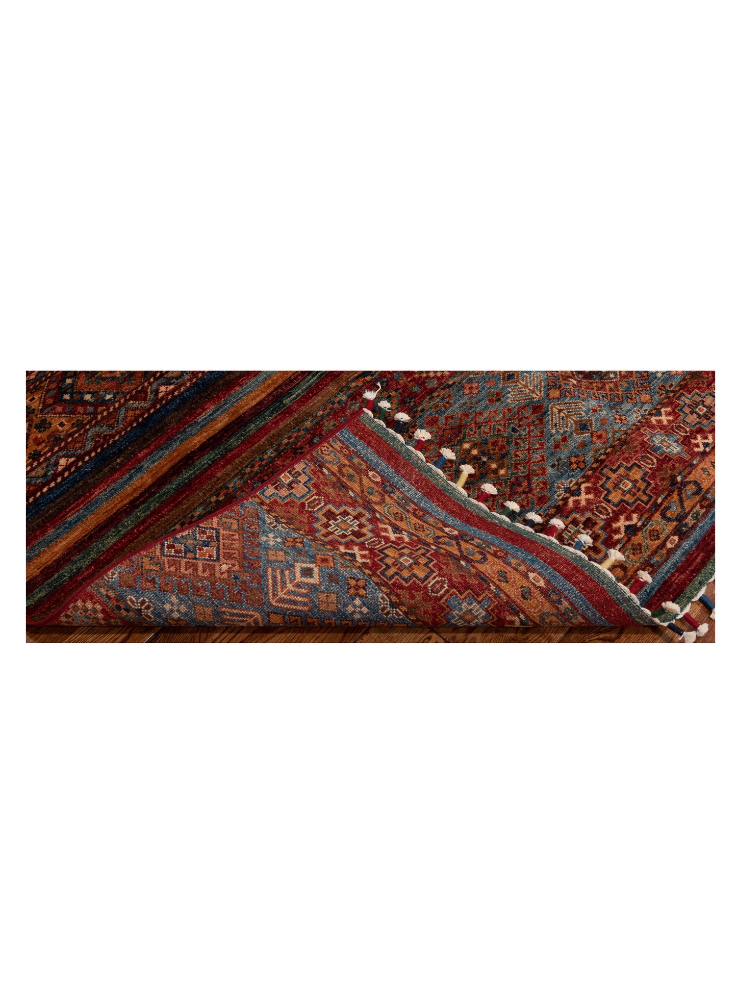 Khorjin 144902 Multi 4.2x5.9 Hand Knotted Rug