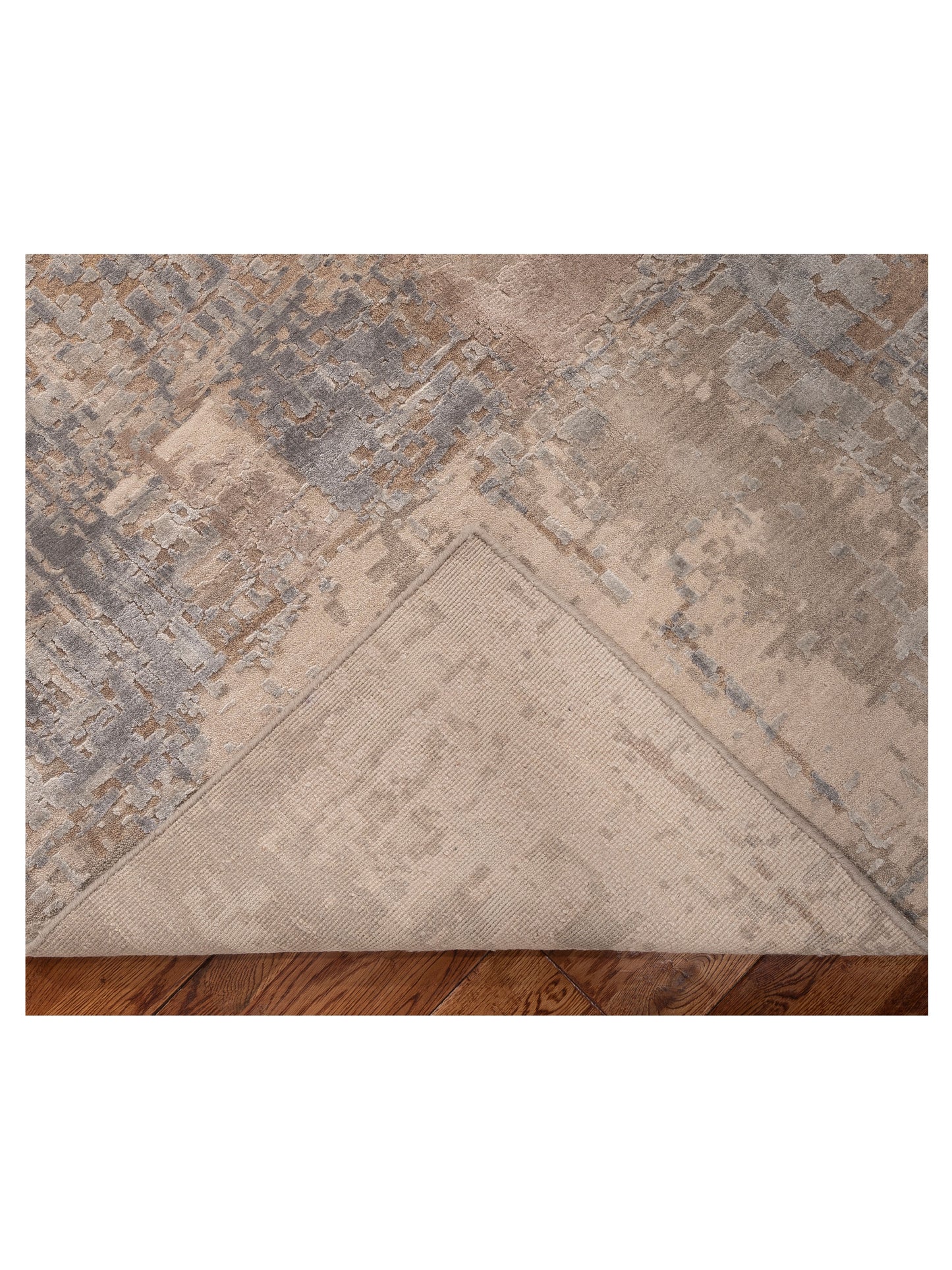 Tibetino 152960 Beige 10x14 Hand Knotted Rug