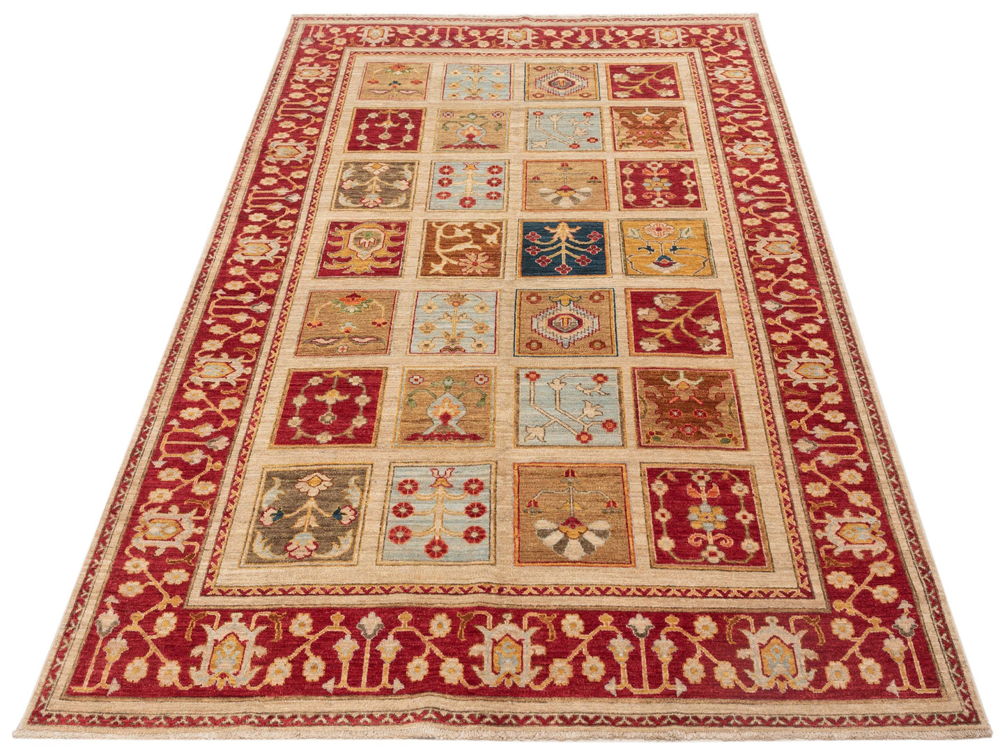 Sultan 119984 Multi 6.6x9.7 Hand Knotted Rug