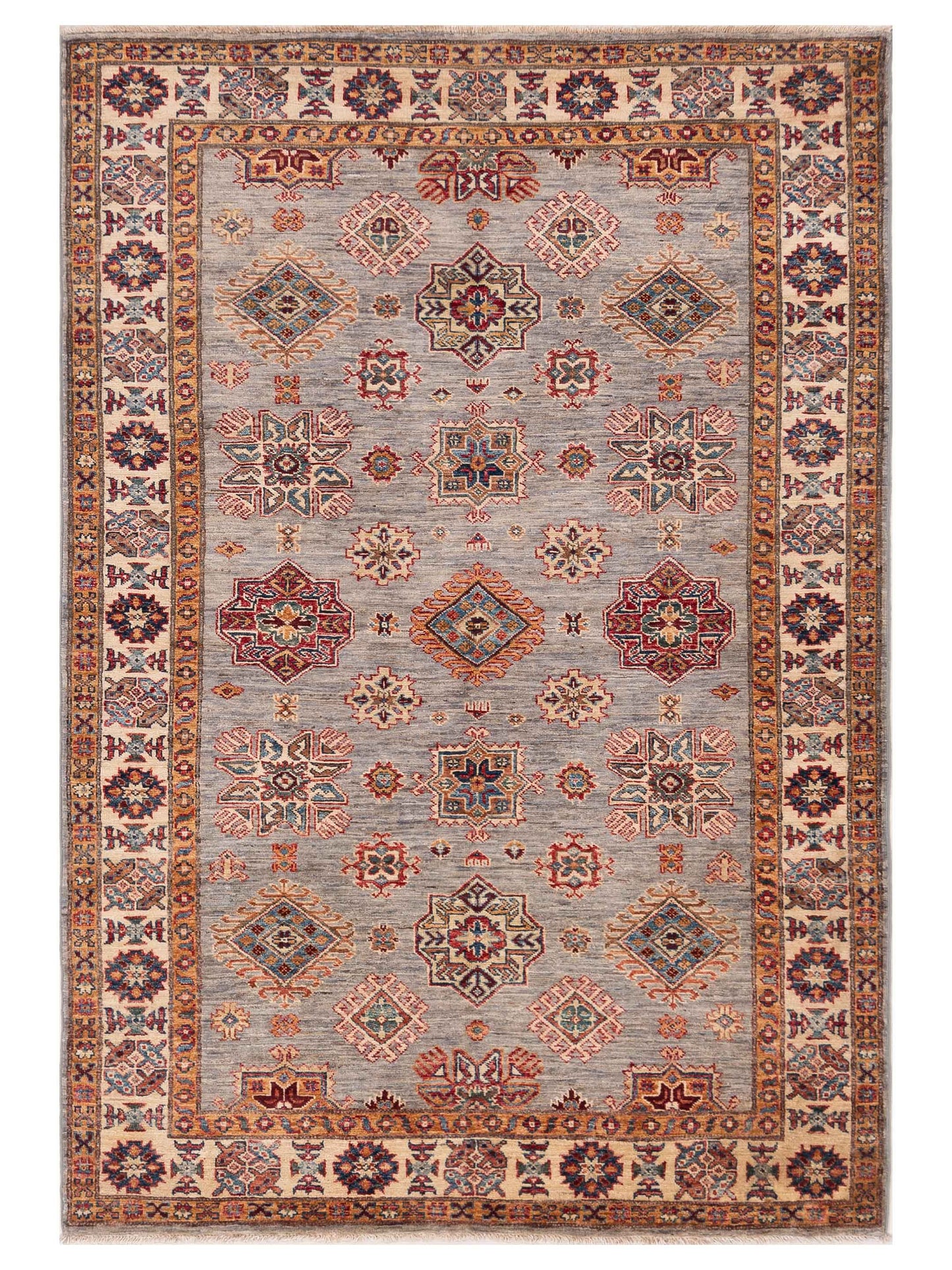Nomad Super Kazak  Light Gray Ivory 
