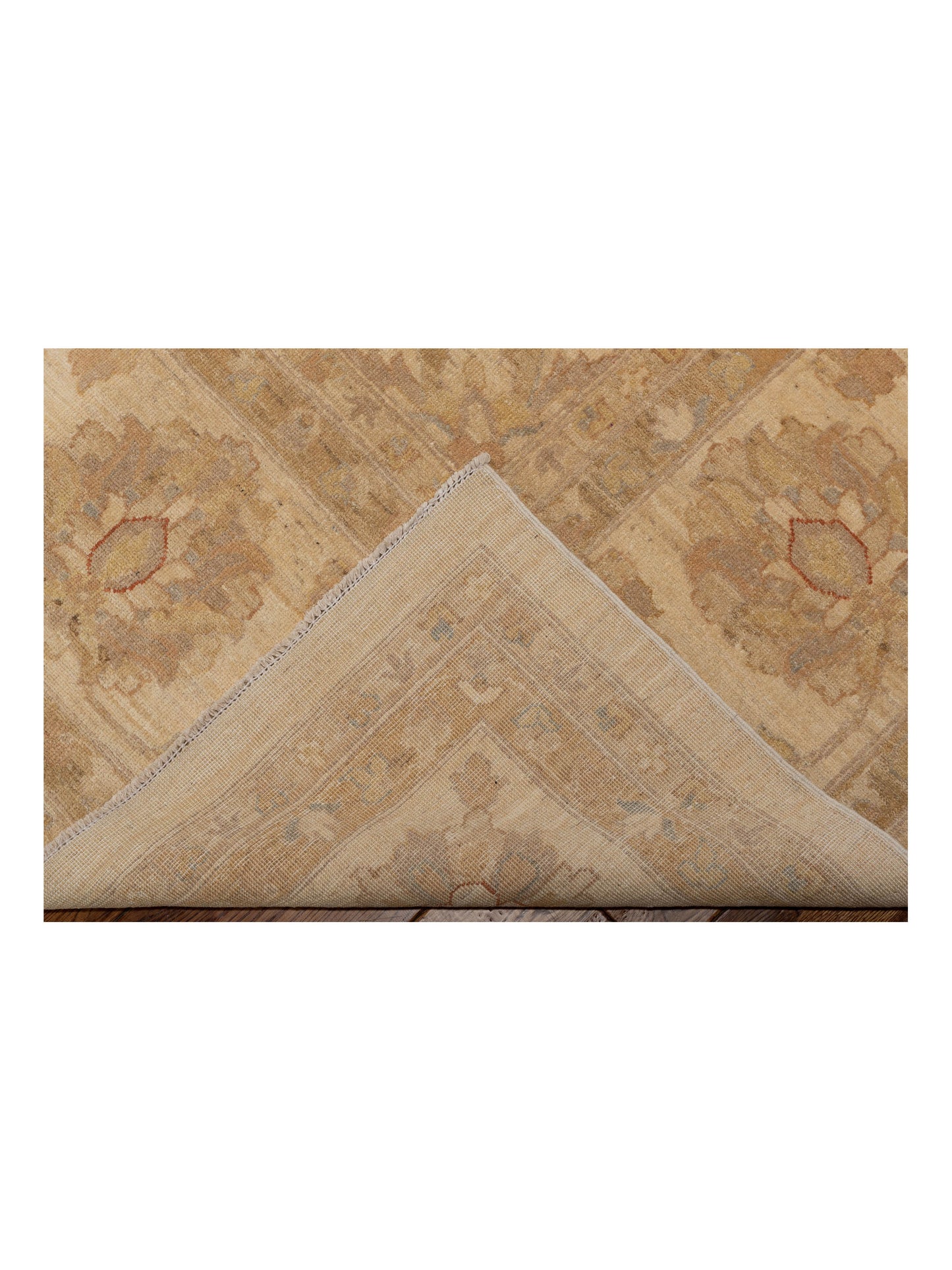 Sultan 117481 Ivory Ivory 11.8x14.5 Hand Knotted Rug