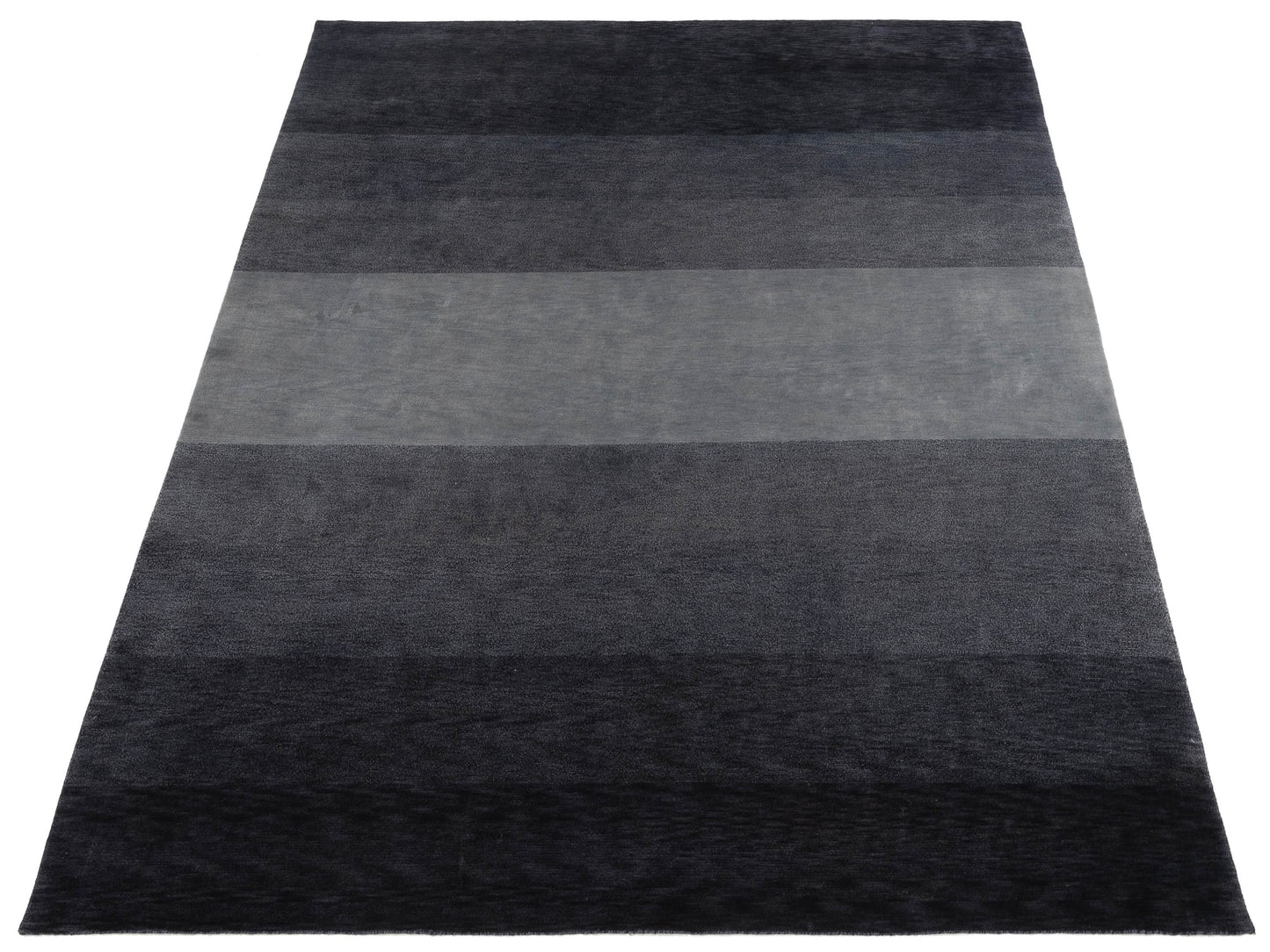 Tibetino 127414 Dark Gray 8.3x10.2 Hand Knotted Rug