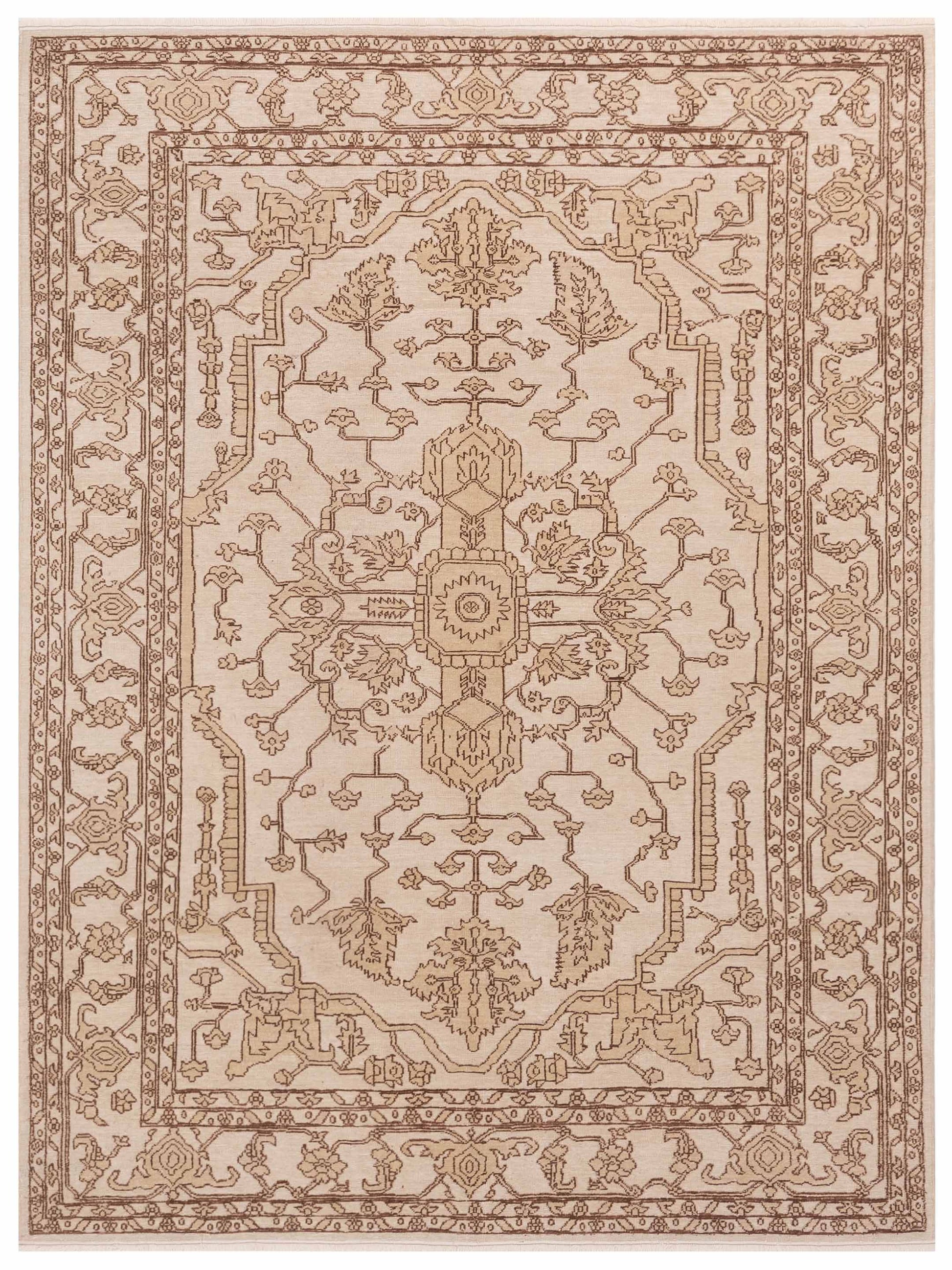 Pasha Defne  Ivory Brown Transitional