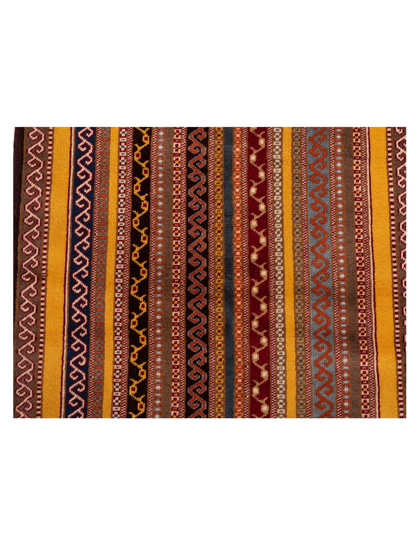 Shawl 129742 Multi 3x4.6 Hand Knotted Rug