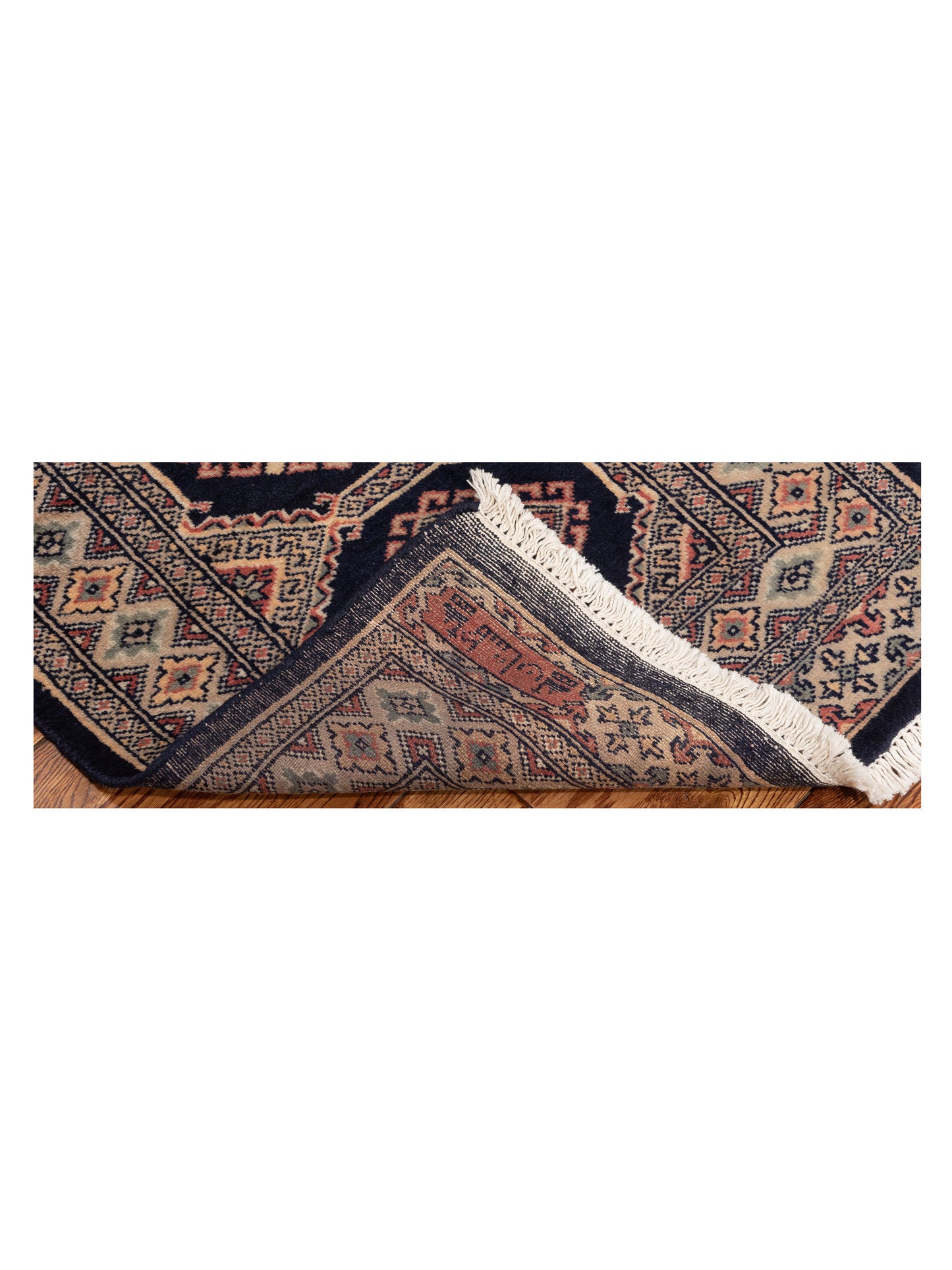 Bokhara 146629 Charcoal Beige 2.1x3.11 Hand Knotted Rug