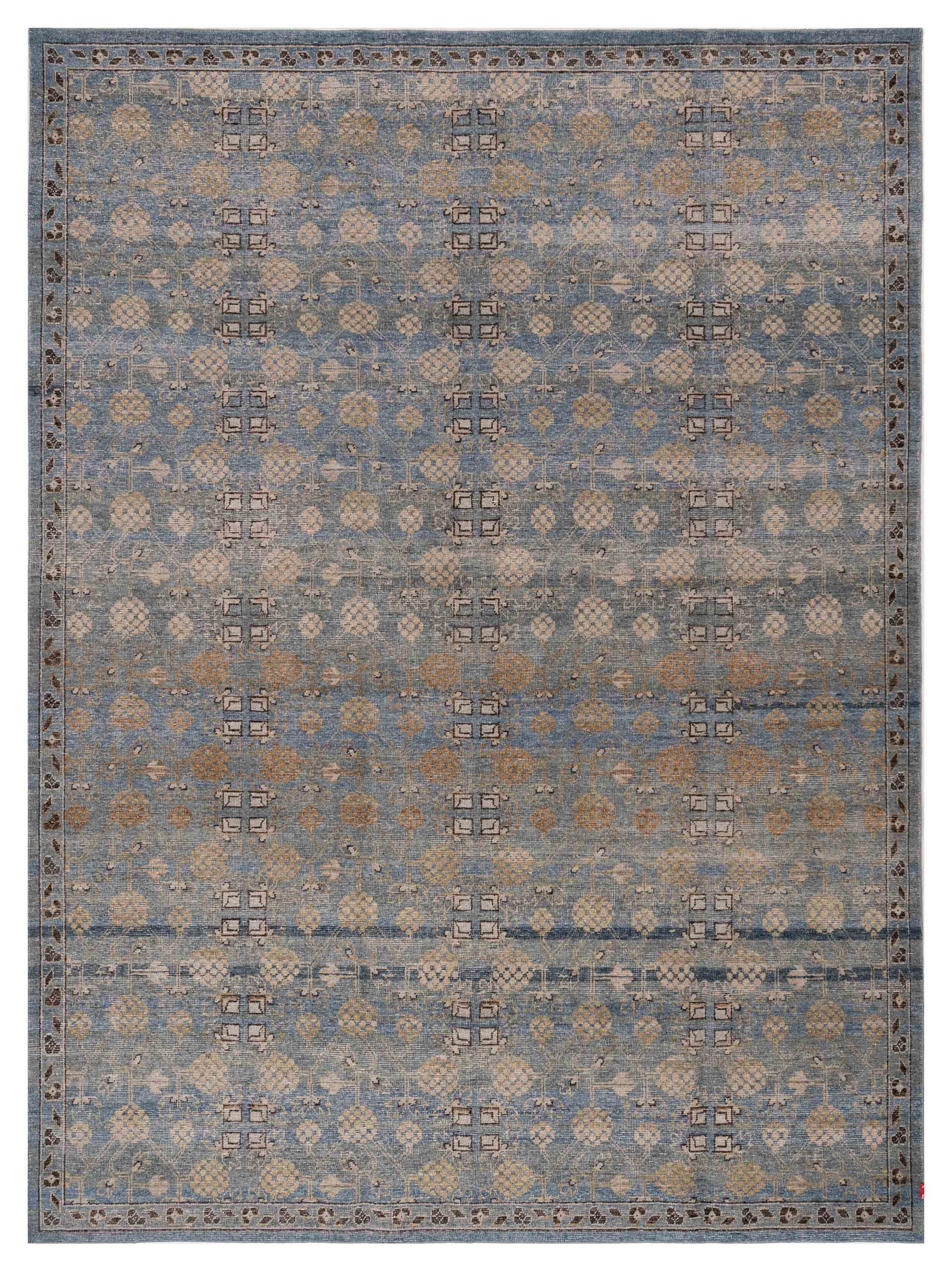 Rajpur Vintage Revival  Beige Brown Transitional