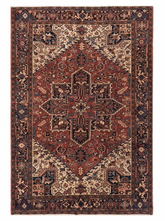 Pasha Persian  Red Brown Traditional