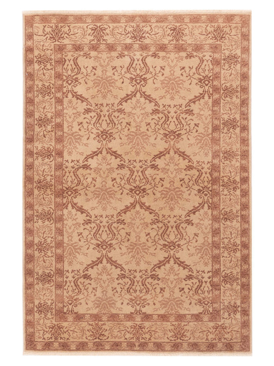 Pasha Antique Loom  Ivory Ivory Traditional