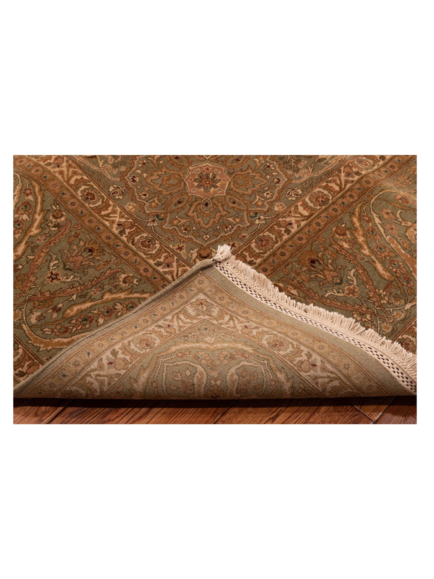 Empire 81635 Green Green 8.1x11.7 Hand Knotted Rug