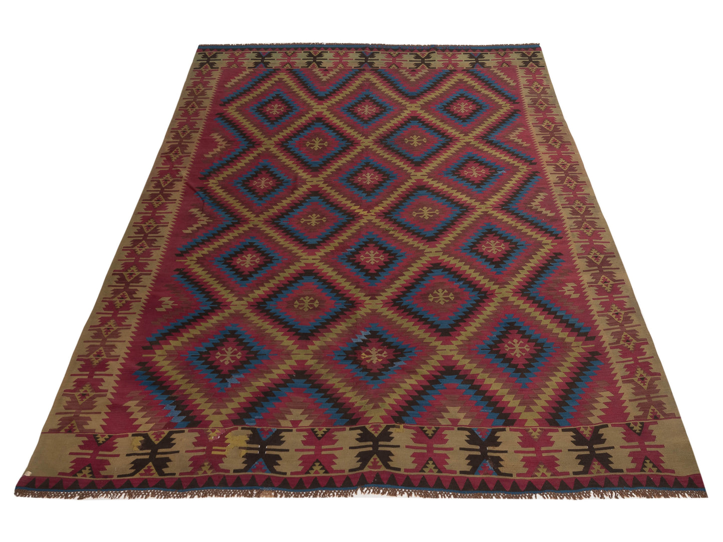 Transilvanian Kilim 52514 Multi 8.11x11.4 Hand Woven Rug