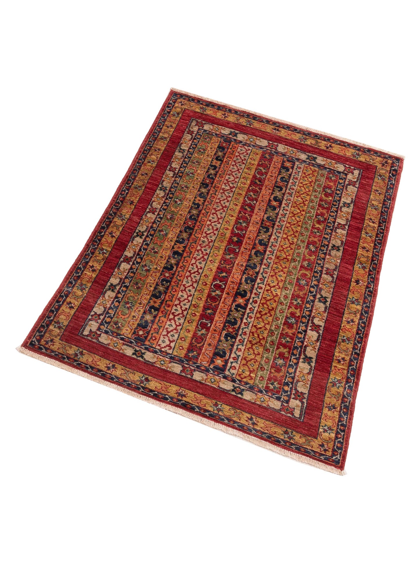 Shawl 126978 Multi 3.11x57 Hand Knotted Rug
