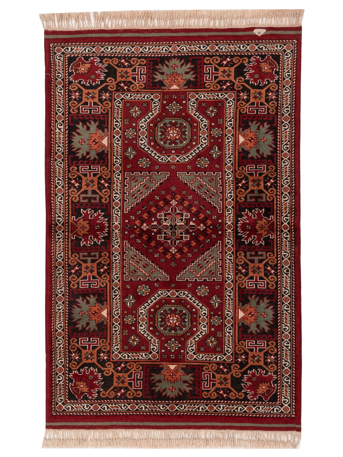 Pasha Turkish Shirwan  Red Black Transitional