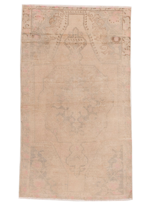 Pasha Old Anatolian  Pink Green Traditional